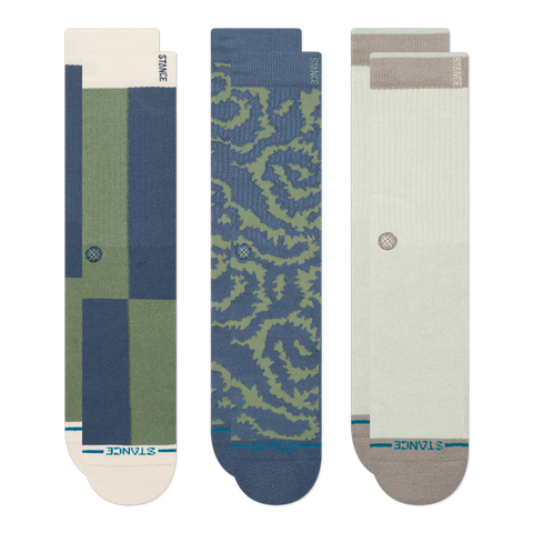 ALL TERRAIN 3-pack crew socks