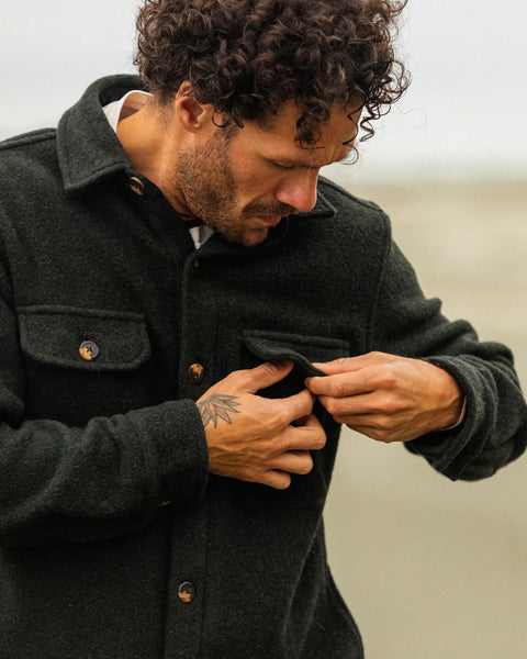 FIELD men’s wool coat