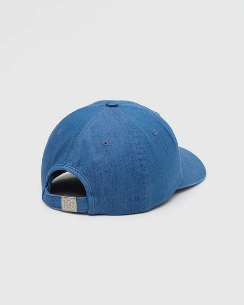 DENIM PEAK embroidered hat