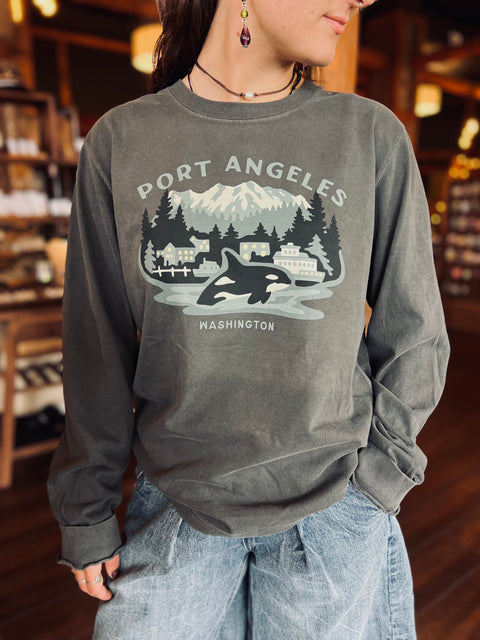 PORT ANGELES heavyweight long-sleeve tee