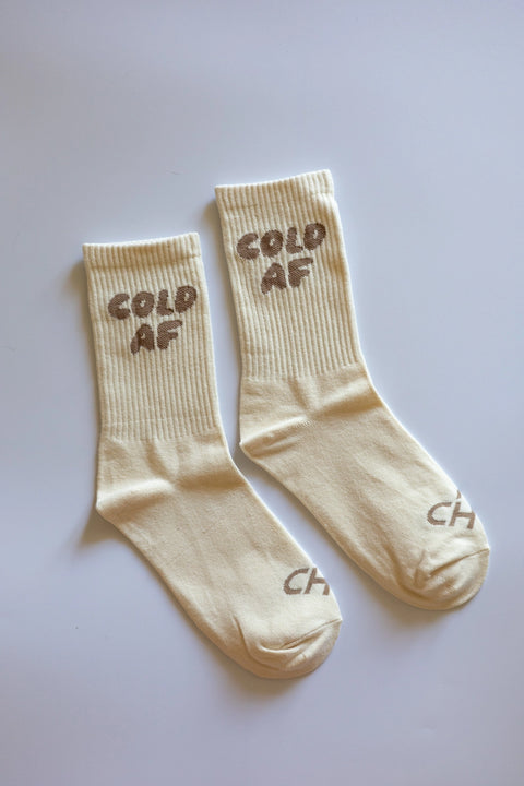 COLD AF socks