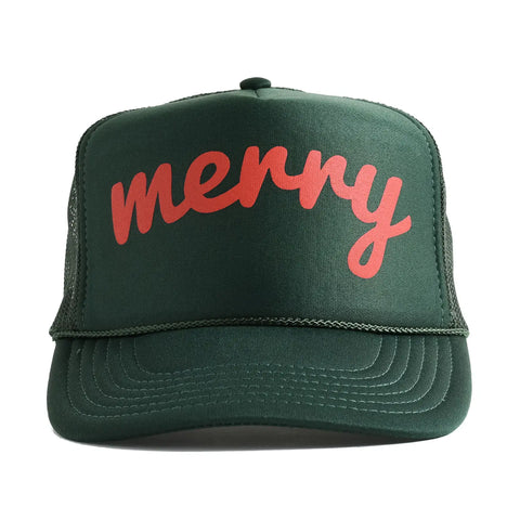 MERRY trucker hat