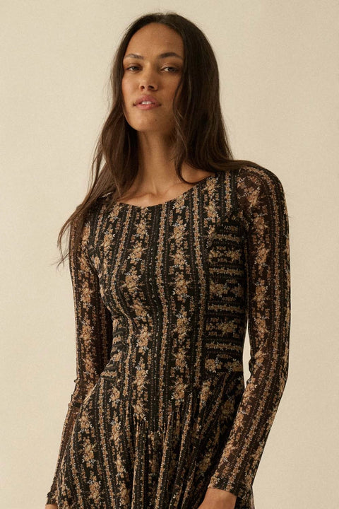 BEYOND TWILIGHT midi dress