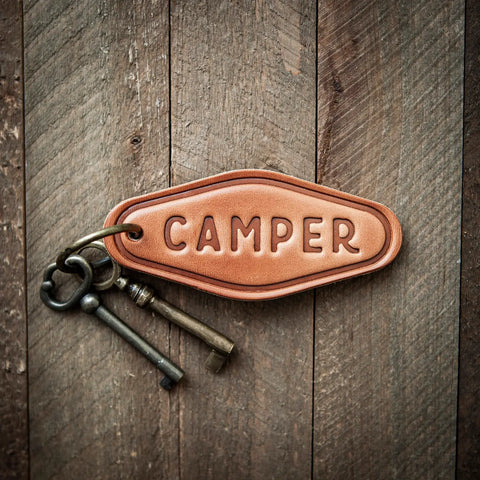 CAMPER keychain