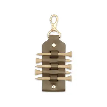 GOLF TEE leather tag