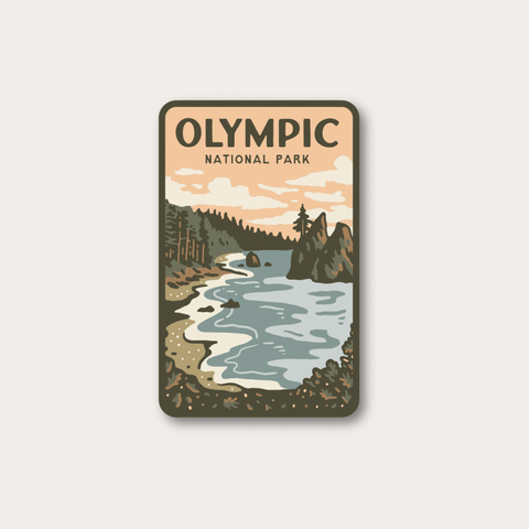 OLYMPIC COASTLINE sticker