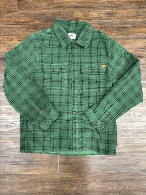 CORD CHECK overshirt