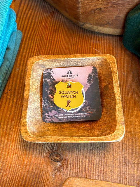 SQUATCH WATCH dog charm