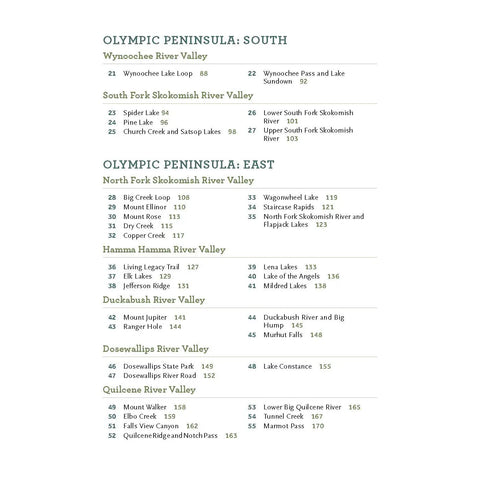 DAY HIKING OLYMPIC PENINSULA book