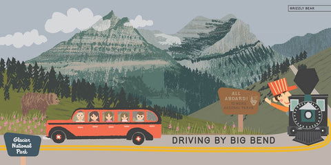 ALL ABOARD: MORE NATIONAL PARKS board book