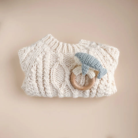 LITTLE WHALE teether rattle