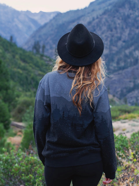 DARK FROST organic cotton crewneck