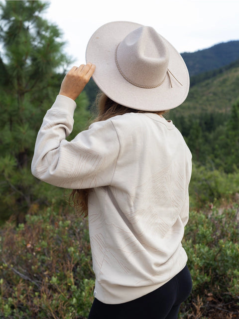 RIDGELINE organic cotton crewneck