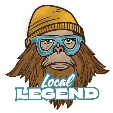 LOCAL LEGEND sticker
