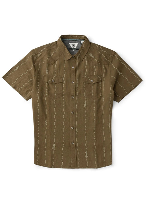 ROUND UP button-up