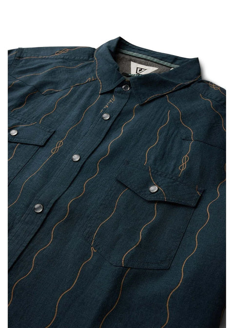 ROUND UP button-up