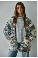 PAISLEY sherpa jacket