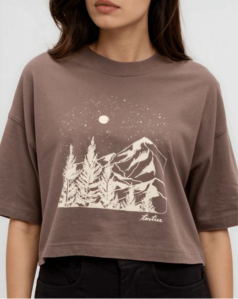 PARKS LANDSCAPE cropped tee