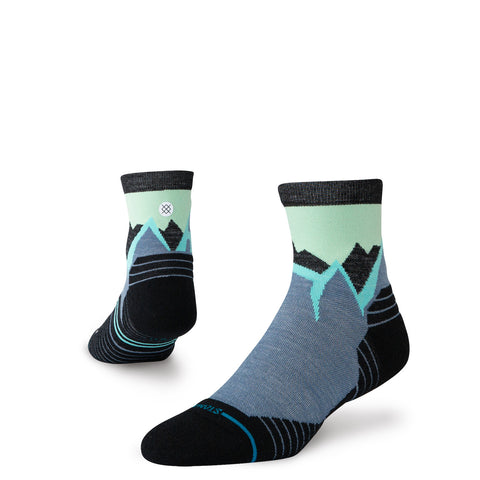 ICY MOUNTAIN light wool qtr sock