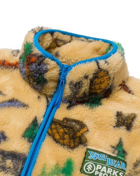 YOGI BEAR shearling jacket