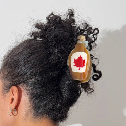 MAPLE SYRUP claw hair clip