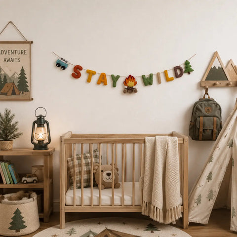 STAY WILD garland