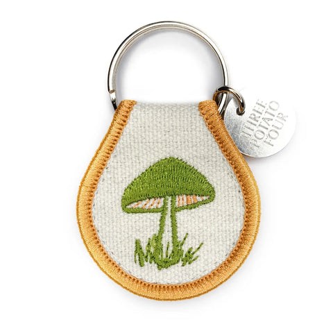 MUSHROOM patch keychain