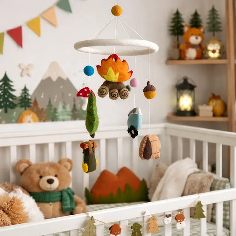 CAMPING baby mobile