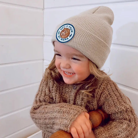 GOT IT FROM MY MAMA baby beanie