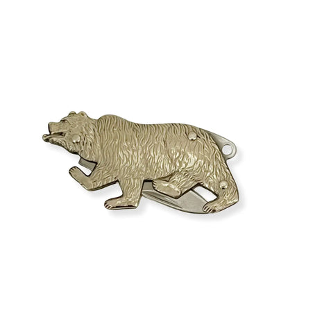 BEAR brass pocket knife