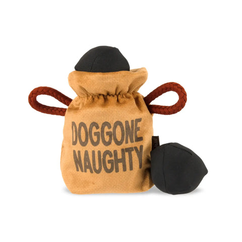 DOGGONE NAUGHTY dog toy