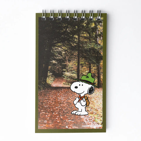 SNOOPY SCOUT mini notebook