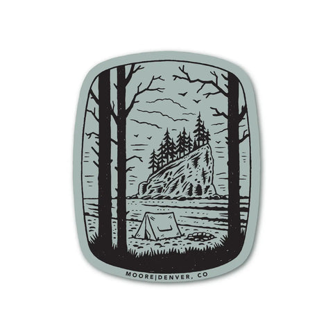 COASTAL CAMP sticker