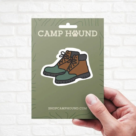 HIKING BOOT PAIR sticker