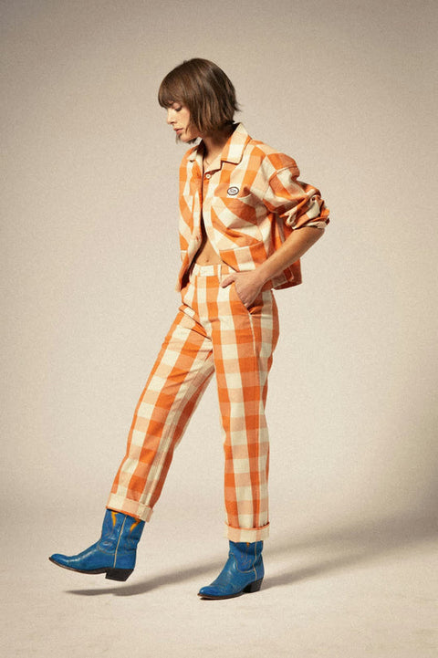 BEDFORD gingham pant