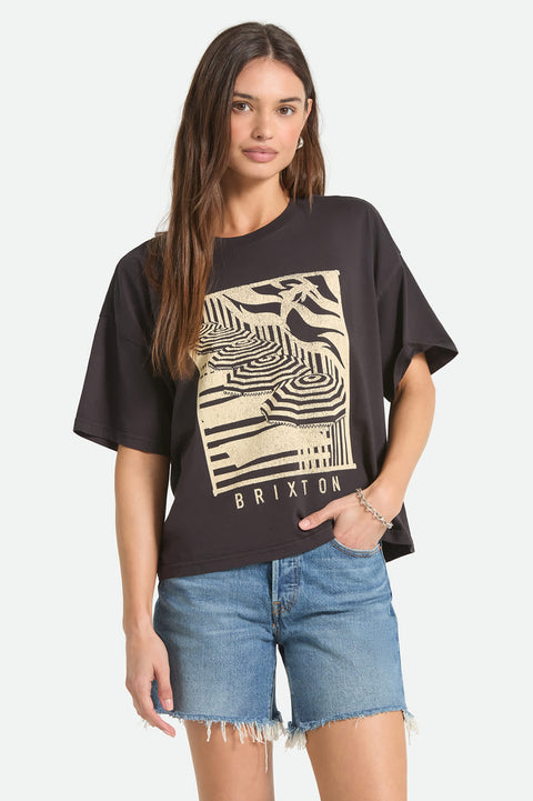 POOLSIDE BOXY tee