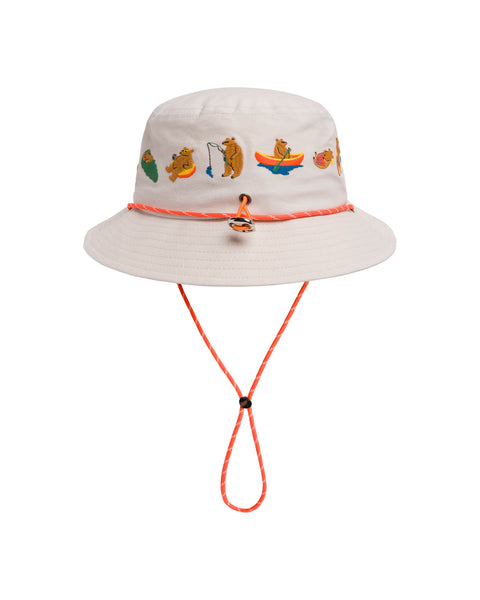 BEARS AT CAMP bucket hat