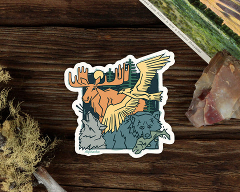 NORTHERN WILD sticker