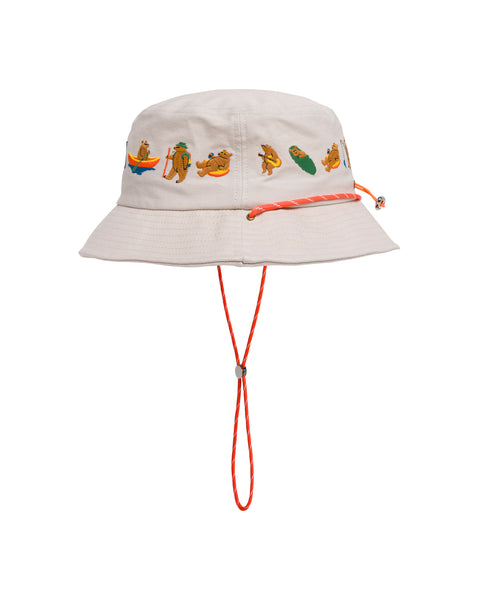 BEARS AT CAMP bucket hat