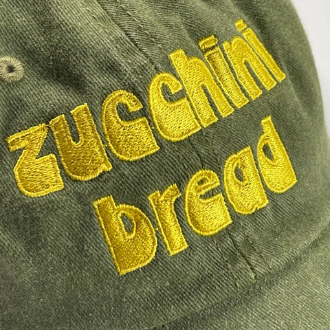 ZUCCHINI BREAD baseball cap
