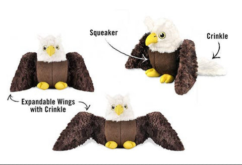 BALD EAGLE dog toy