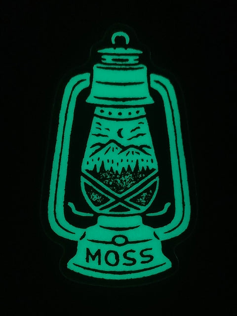 MOSS glow-in-the-dark sticker