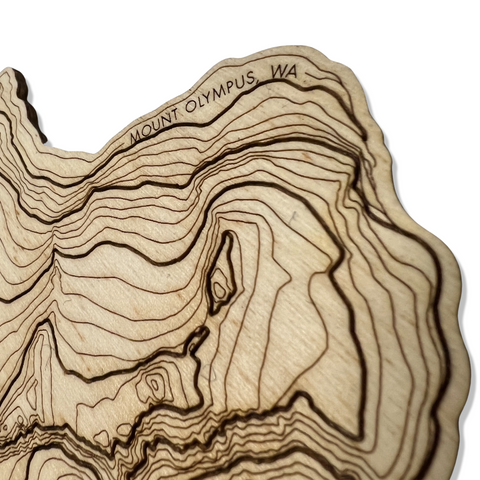 MOUNT OLYMPUS topography coaster
